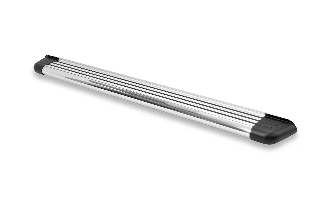 22388418 – ROMIK USA Running Board, Polished Aluminum Unlighted 450 Pound Capacity With Mounting Bracket/ Hardware